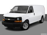 2013 Chevrolet Express 1500 Cargo Front angle view photo
